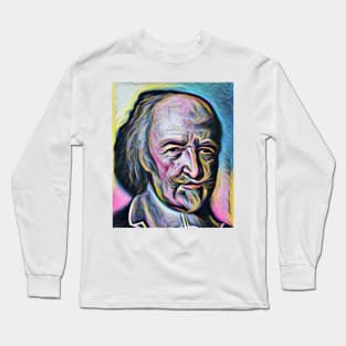 Thomas Hobbes Portrait | Thomas Hobbes Artwork 10 Long Sleeve T-Shirt